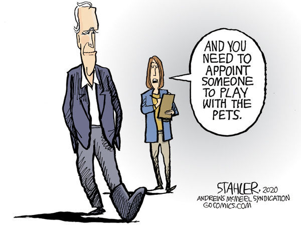 Editorial Cartoon published Dec. 5, 2020